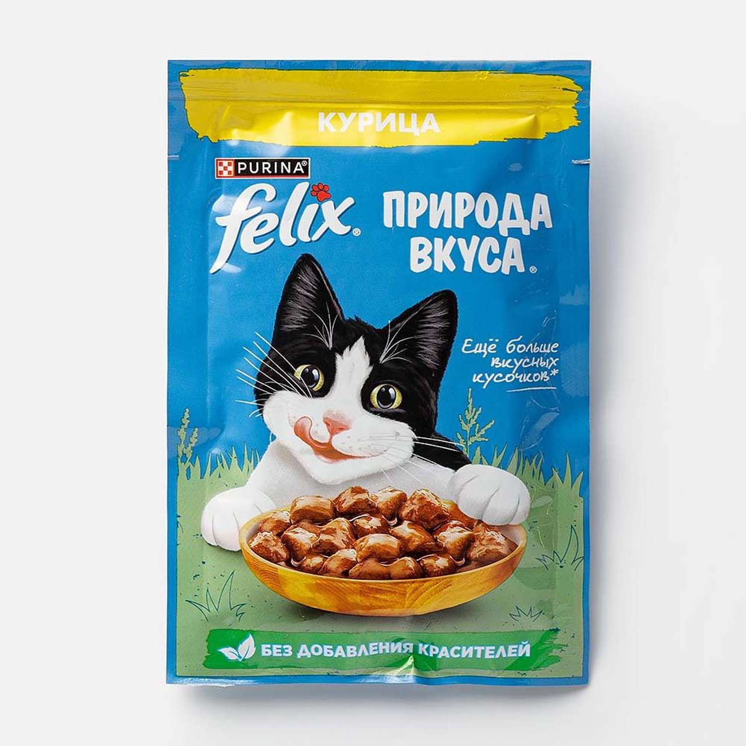 Корм для кошек Felix Природа вкуса Птица 75г - фото 1