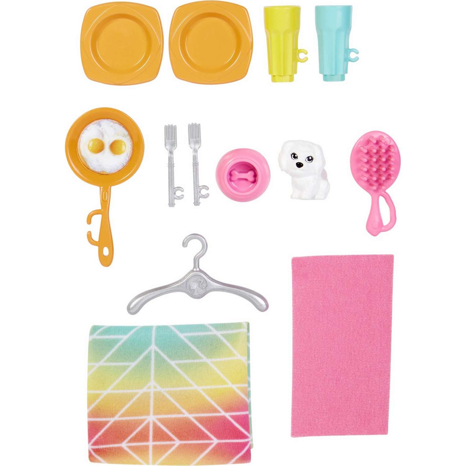 Домик для кукол Barbie 32 см с мебелью HCD47 - фото 4