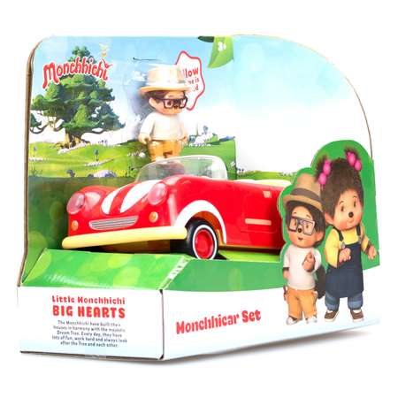 Автомобиль Silverlit Monchhichi Кабриолет красный