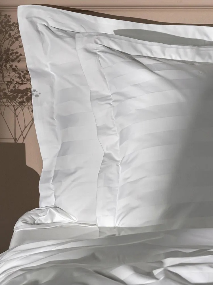 Комплект постельного белья Askona Comfort Stripe 3*3 2.0 евро 3 предм. - фото 4