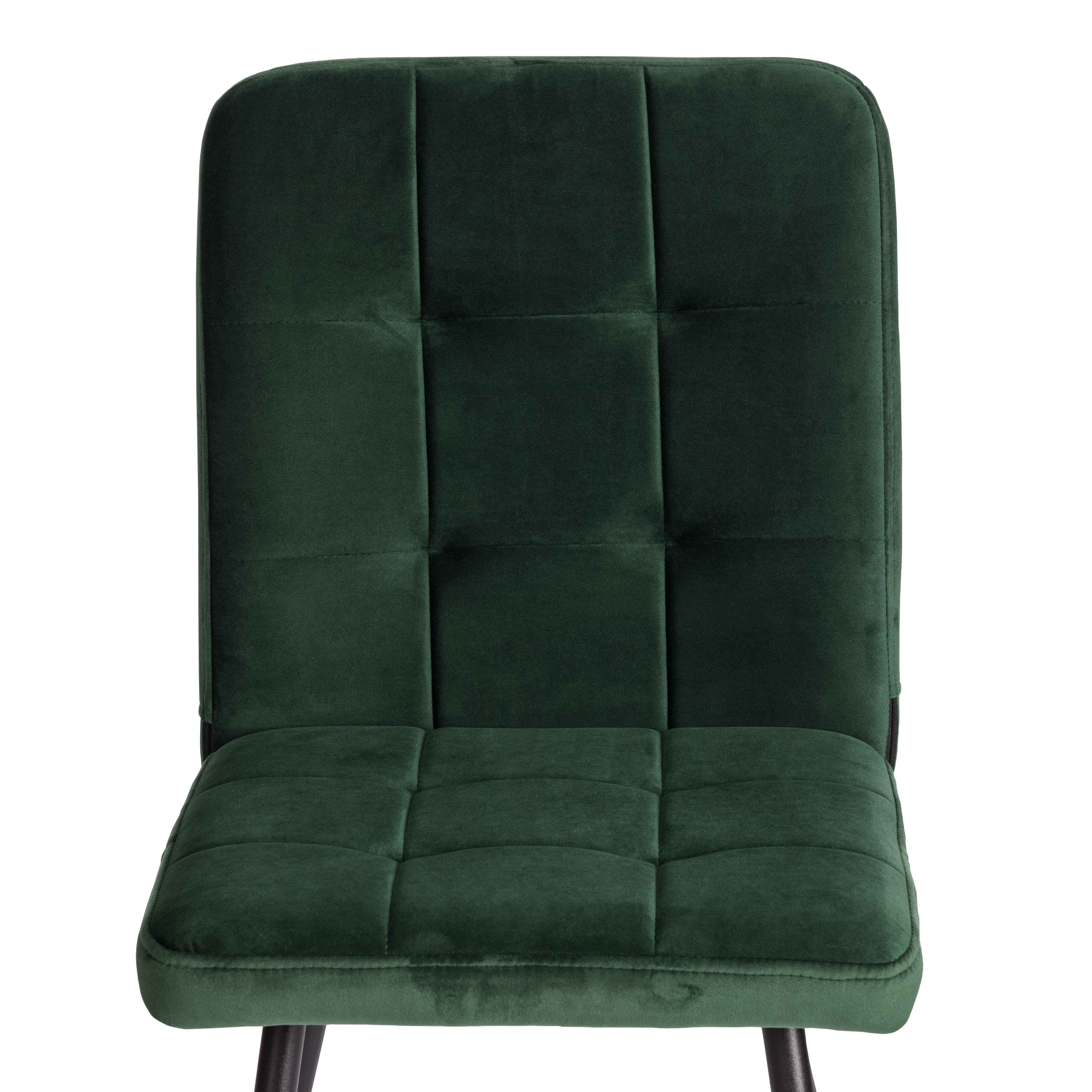 Стул TETCHAIR Medeo LT велюр, изумруд 2 шт. - фото 18