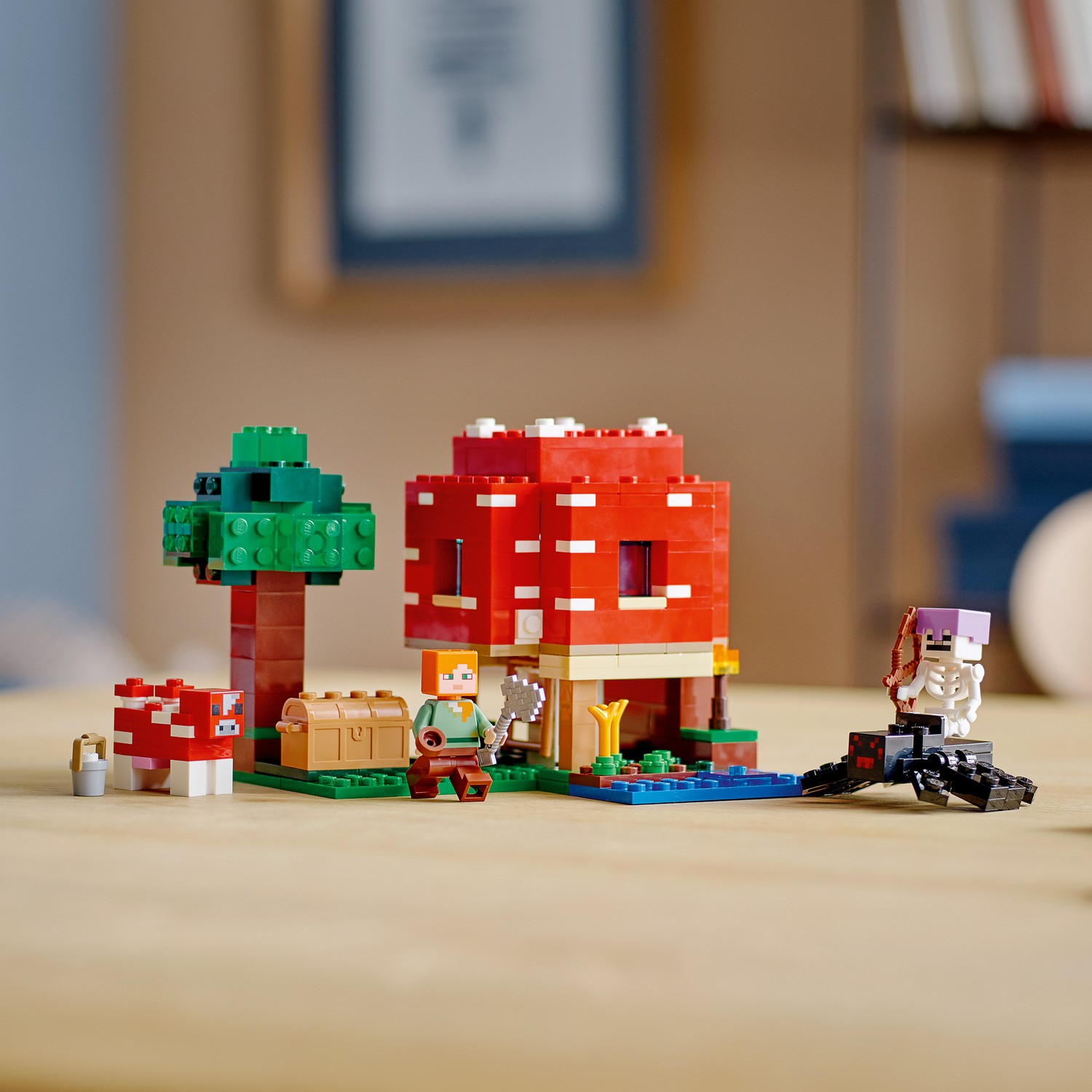 Конструктор LEGO Minecraft Грибной дом - фото 8