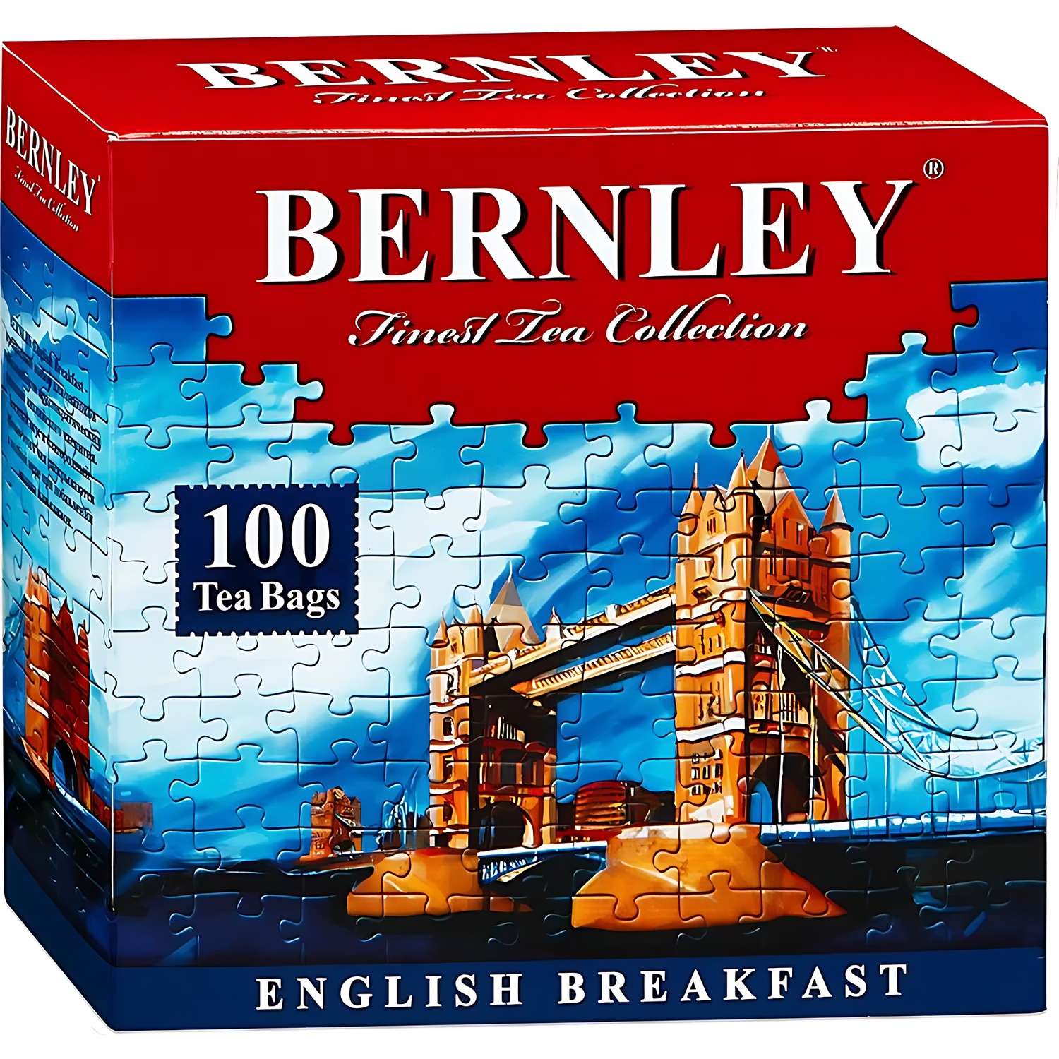 Чай BERNLEY English Breakfast черный байховый 100пак - фото 1