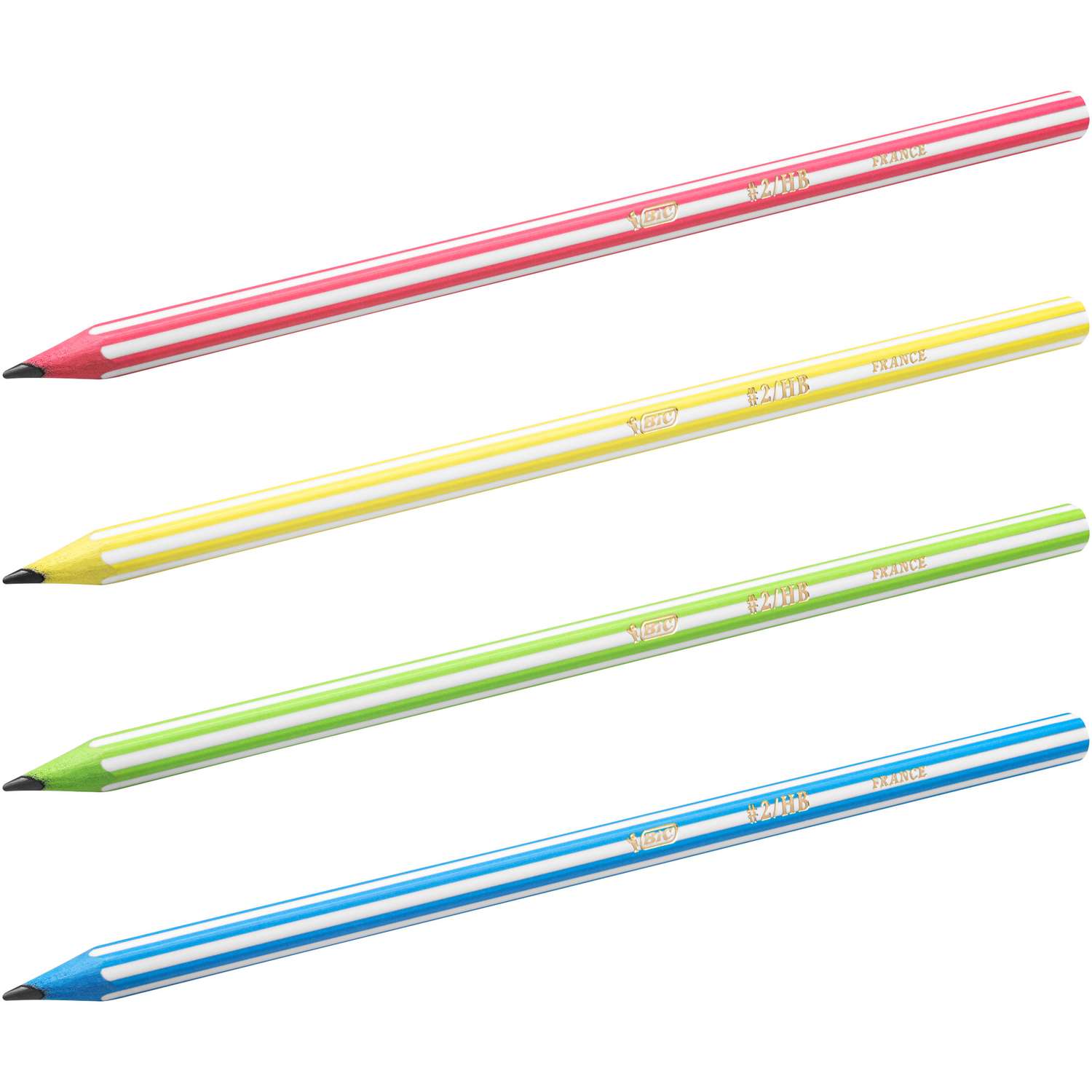 Карандаши чернографитные BIC 4 шт. - фото 3