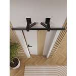 Турник наддверный "Бизон" PRO - прорезиненное покрытие