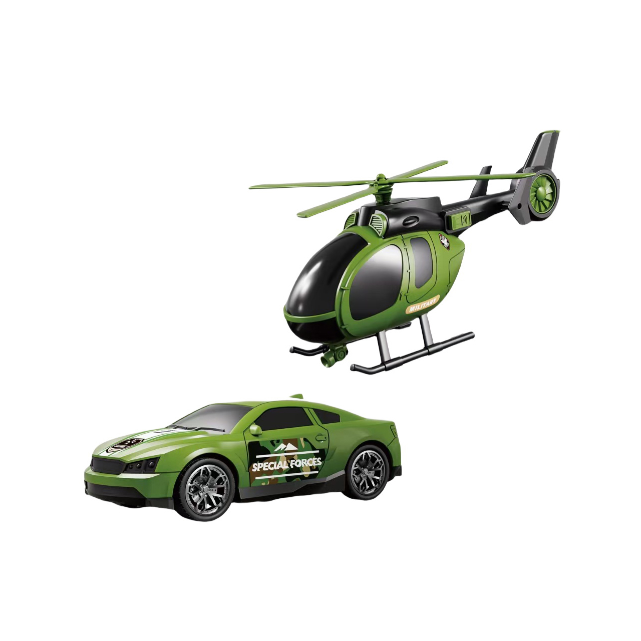 Вертолет с автомобилем игровой набор 1191634 - фото 1