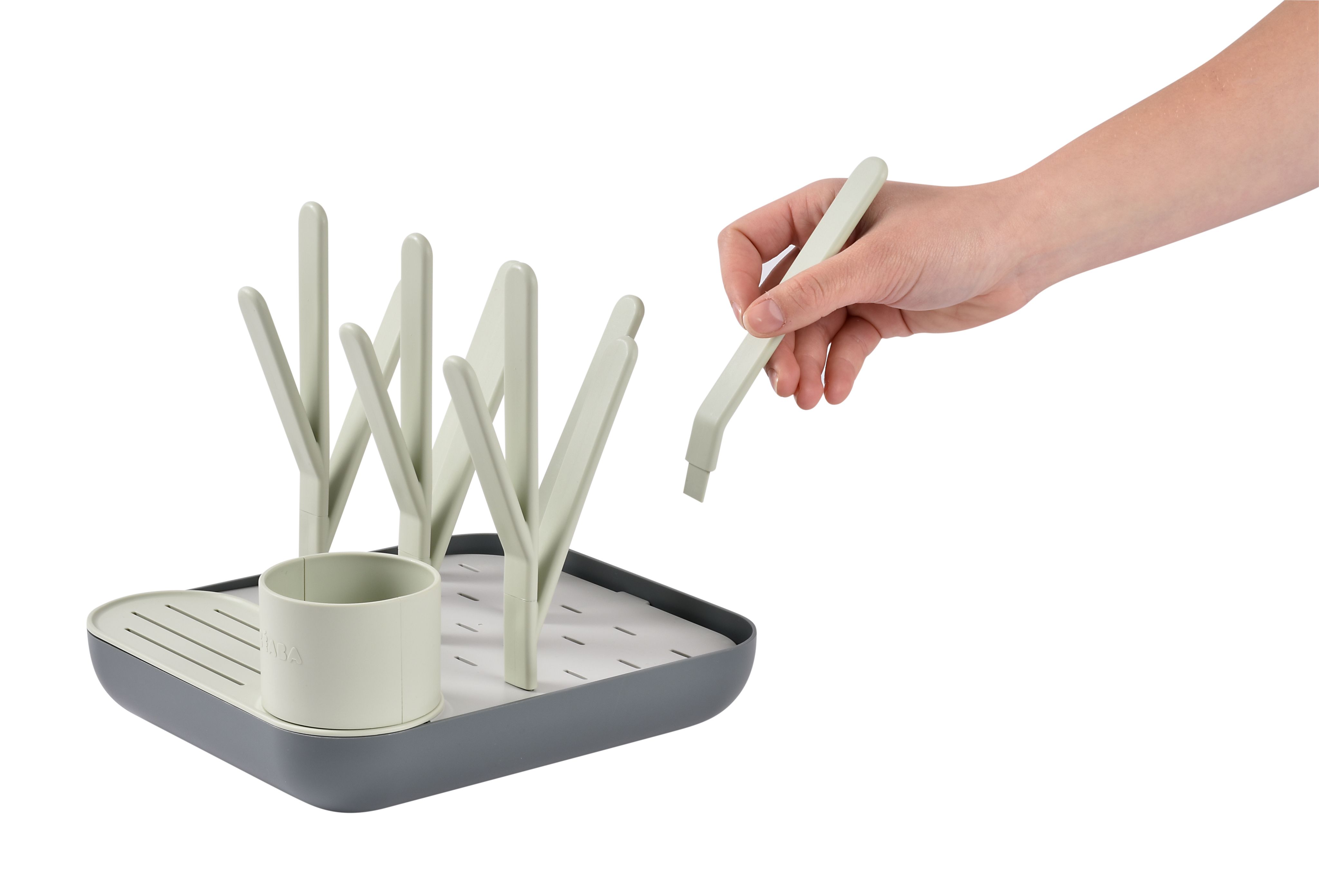 Сушилка BEABA для детских бутылочек серая - фото 6