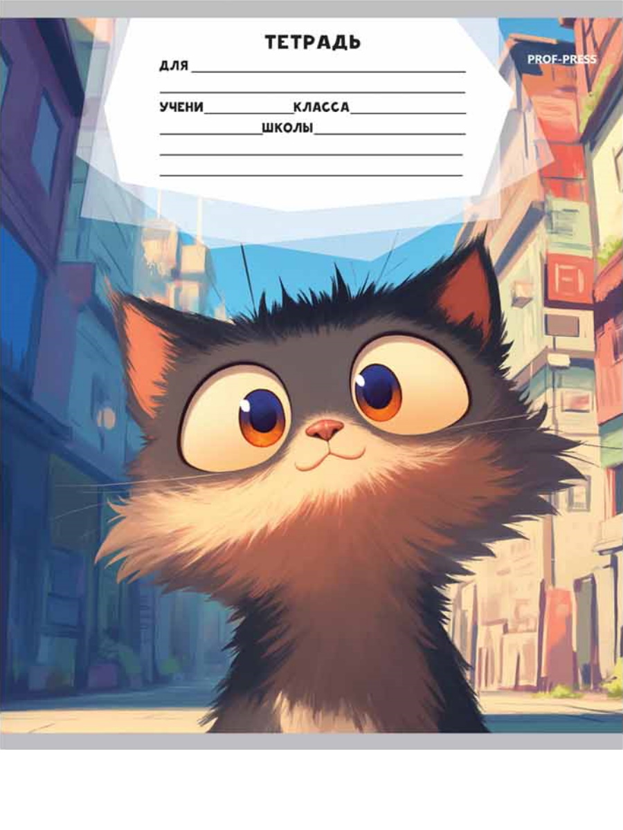 Тетрадь Profit косая линейка 12 лист. 20 шт. - фото 7