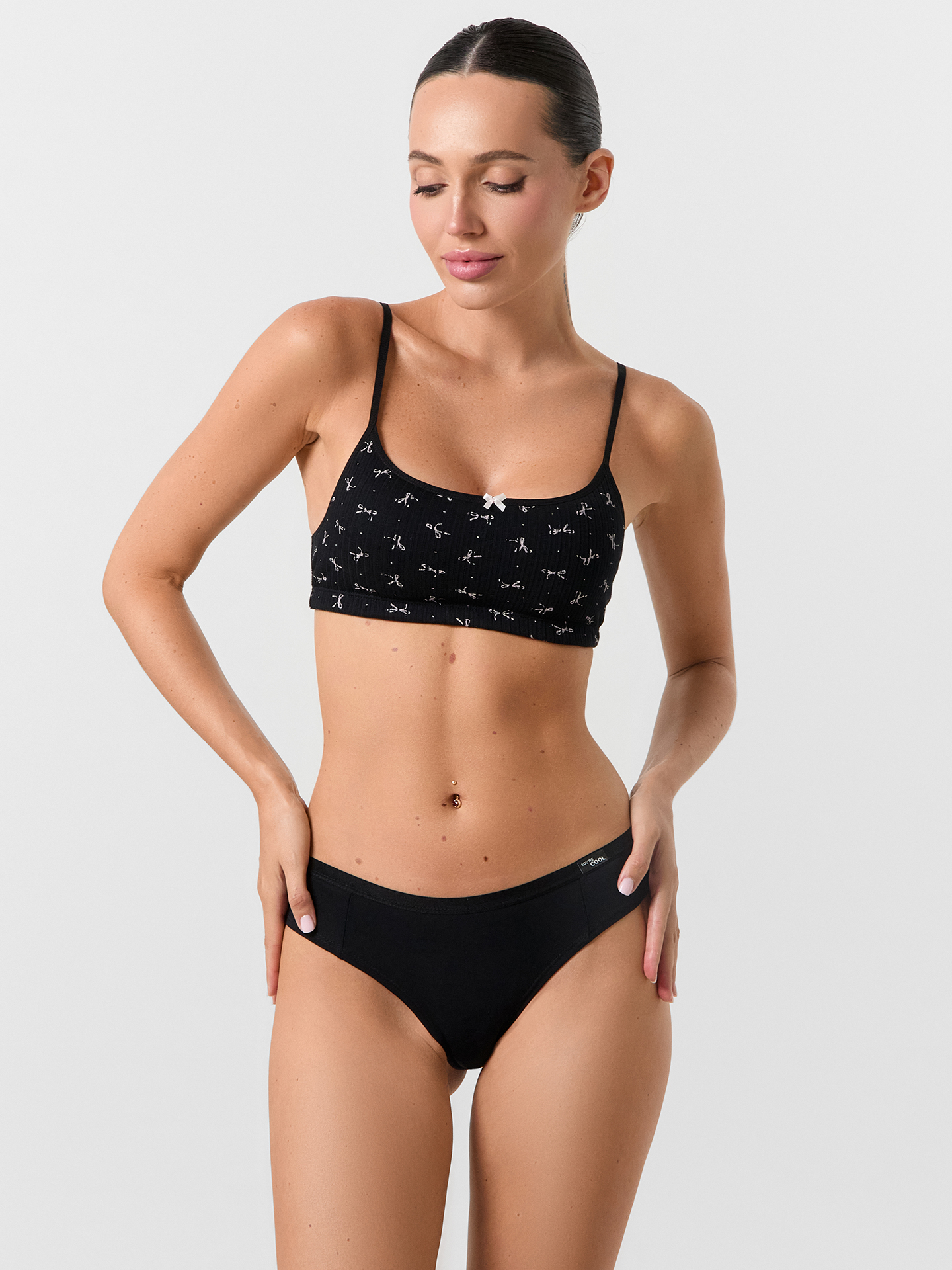 Бюстье Mark Formelle (Марк Формэль) 512592/бантики на черном - фото 2