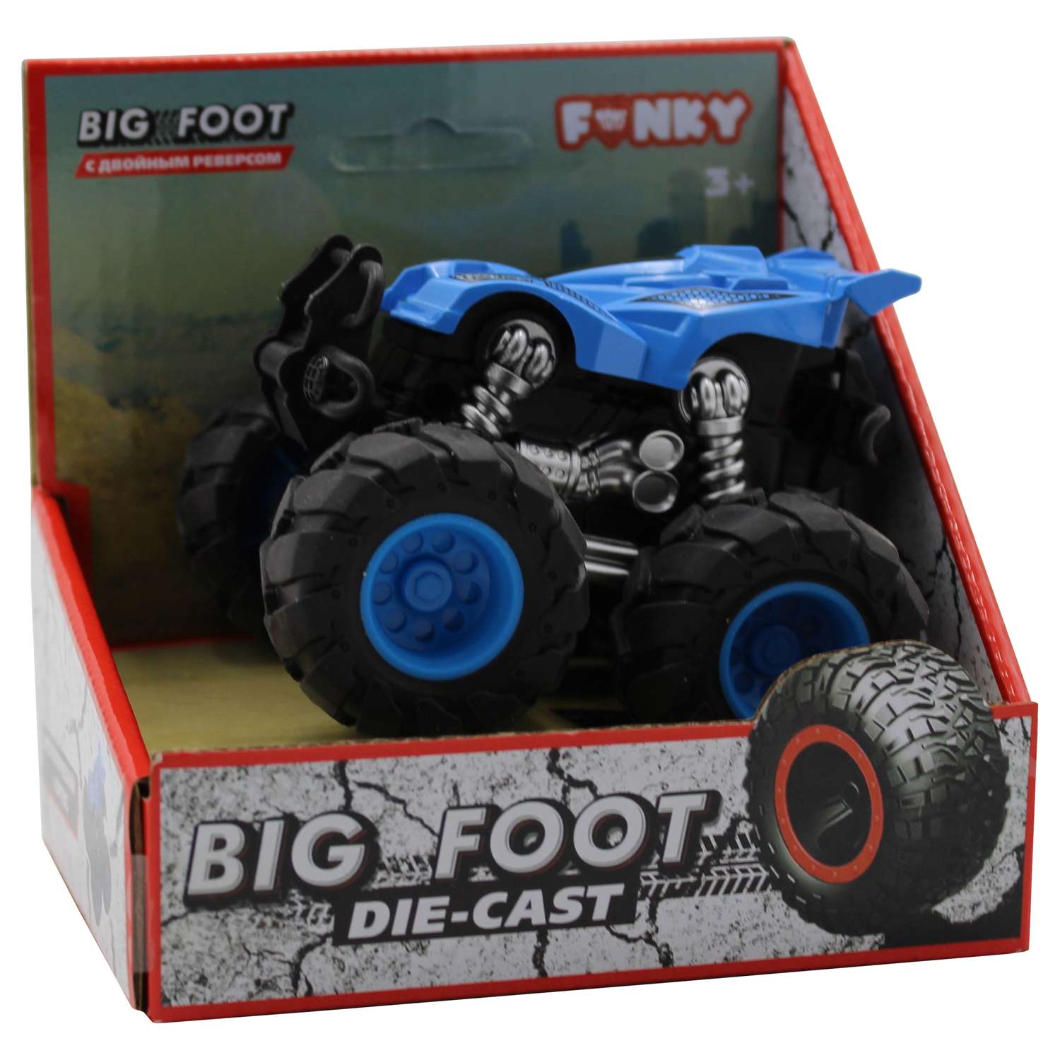 Автомобиль Funky Toys синий FT61036 - фото 3
