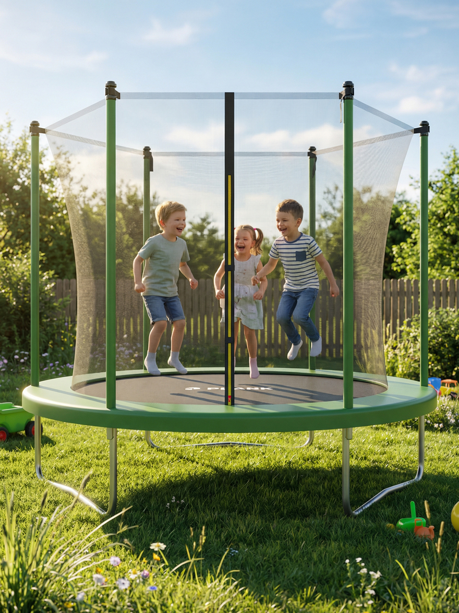 Батут уличный Plank SKY 10ft internal 305см с внутренней сеткой - фото 6