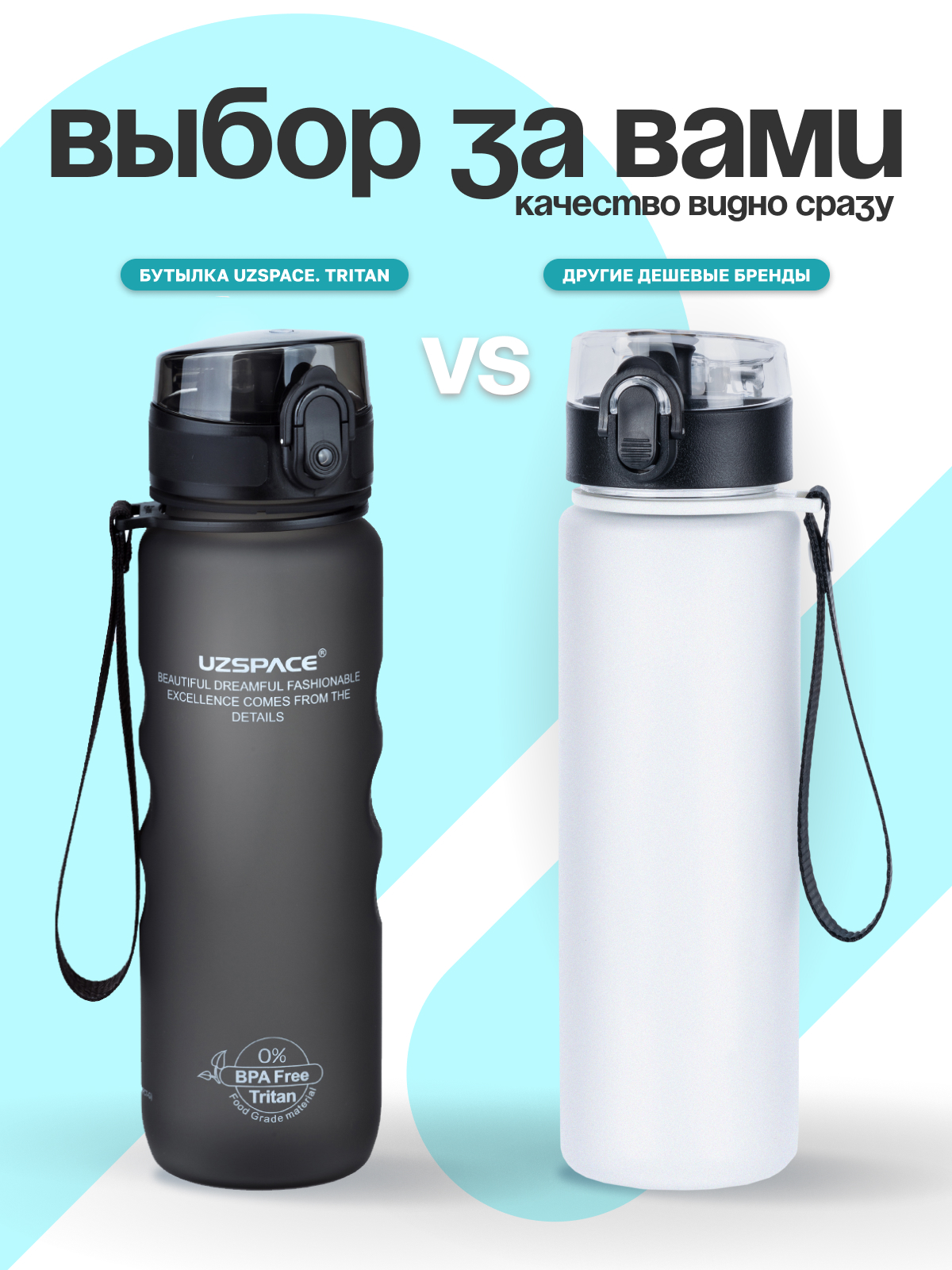 Бутылка UZSPACE 500 мл - фото 7