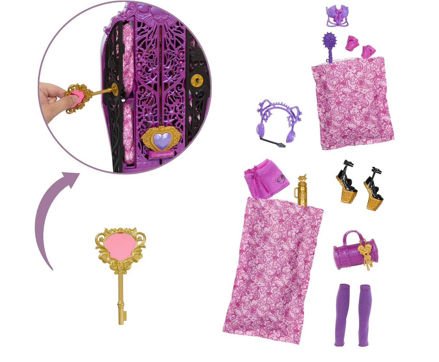 Кукла модельная Monster High Skulltimate Secrets Клодин HXH85 - фото 5