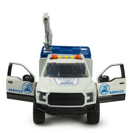 Машинка Mobicaro Пикап 1:12 Белый 666-86P