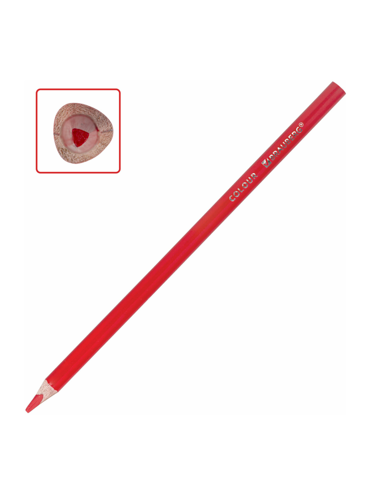 Карандаши цветные Brauberg 26 шт. - фото 10