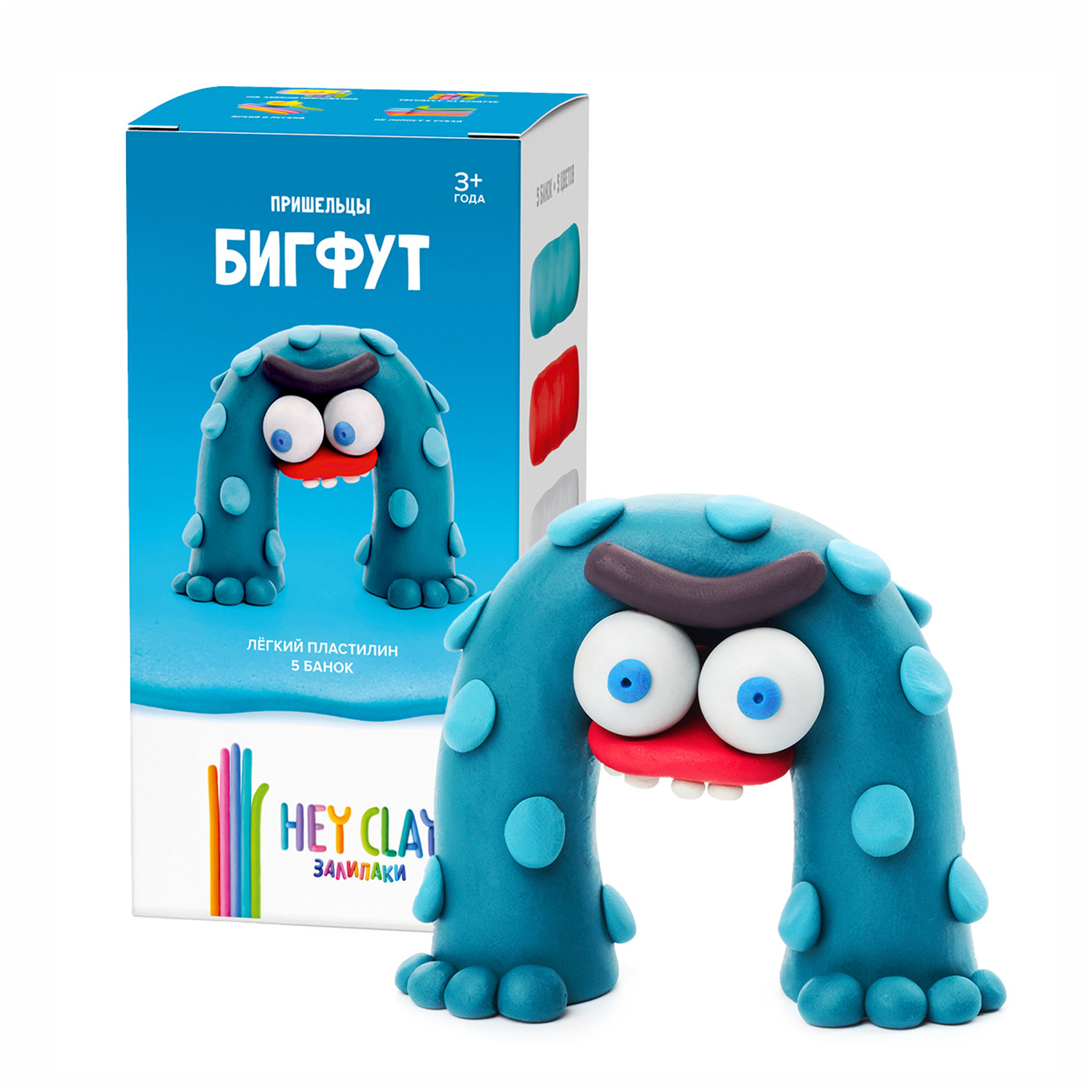 Пластилин Hey Clay Залипаки - фото 3