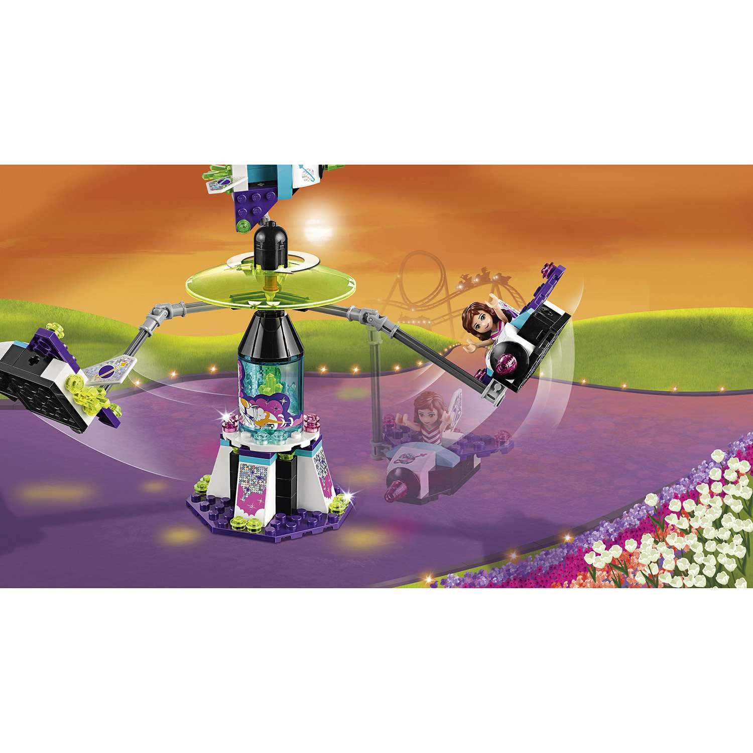 Конструктор LEGO Friends Парк развлечений: Космос блочный - фото 5