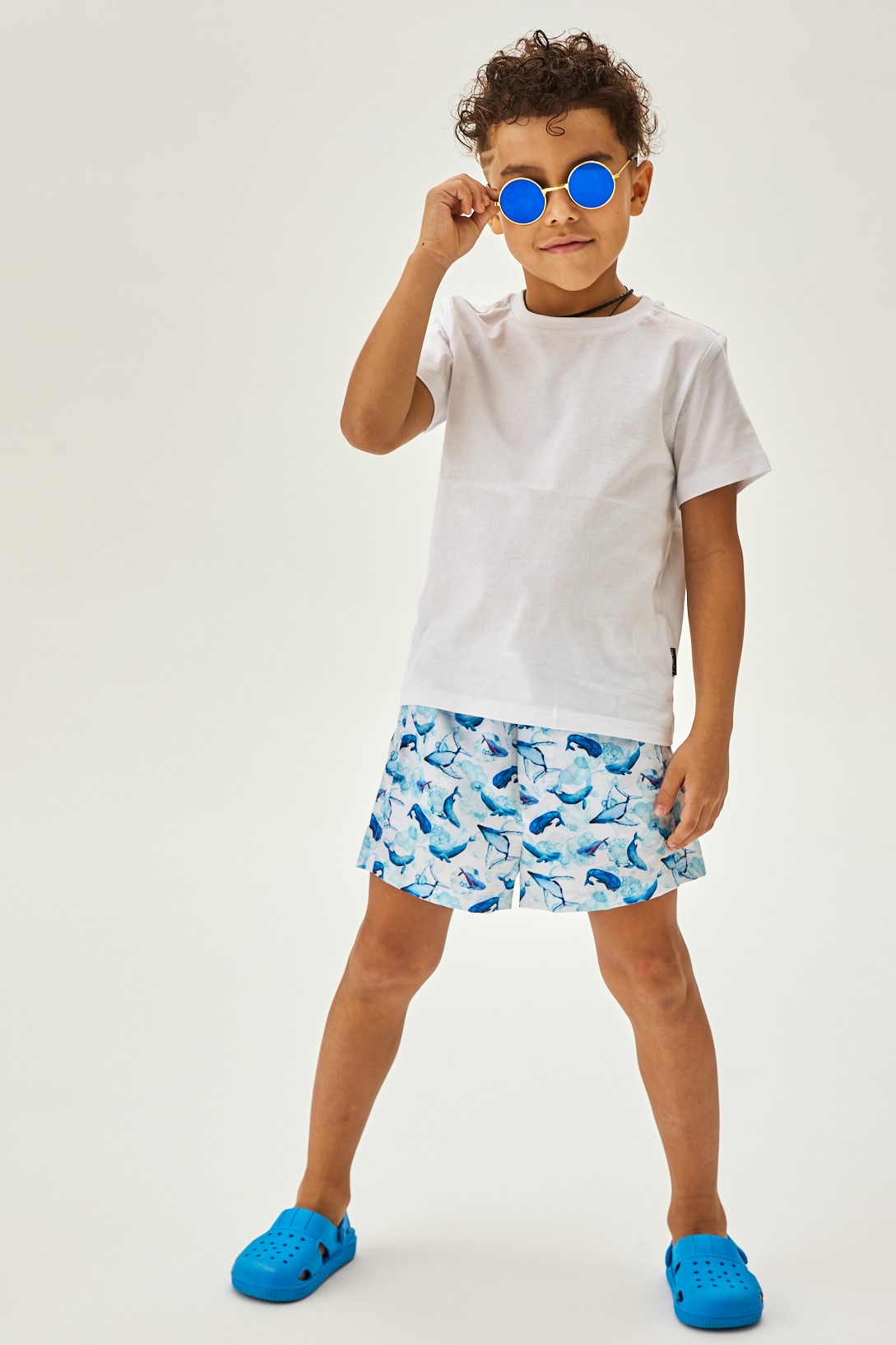 Шорты Capitania KIDS/MEN-001/WHALES - фото 1