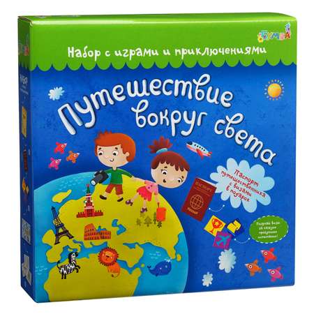 Настольная игра Бумбарам Квест Путешествие вокруг света