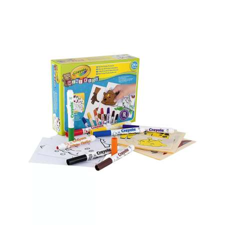 Набор для рисования Crayola Мой первый пазл с наклейками