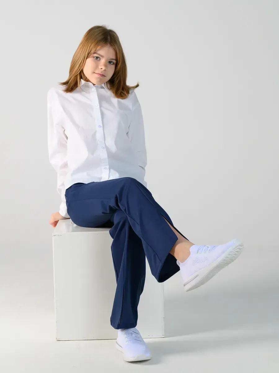 Брюки MiloTa БФ02/темно-синий - фото 4