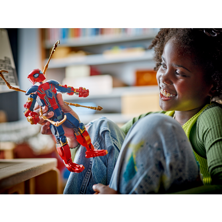 Конструктор LEGO Marvel Super Heroes Iron Spider-Man Figure блочный