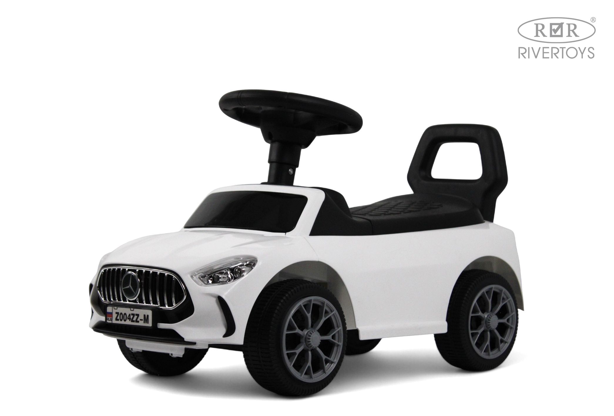 Каталка RIVERTOYS Z004ZZ-M-WHITE белый - фото 1