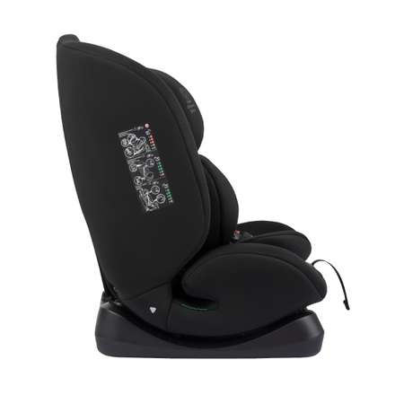 Автокресло Indigo Diesel I-SIZE, группа 0/1/2/3 0+/1/2/3 (0-36 кг) черный