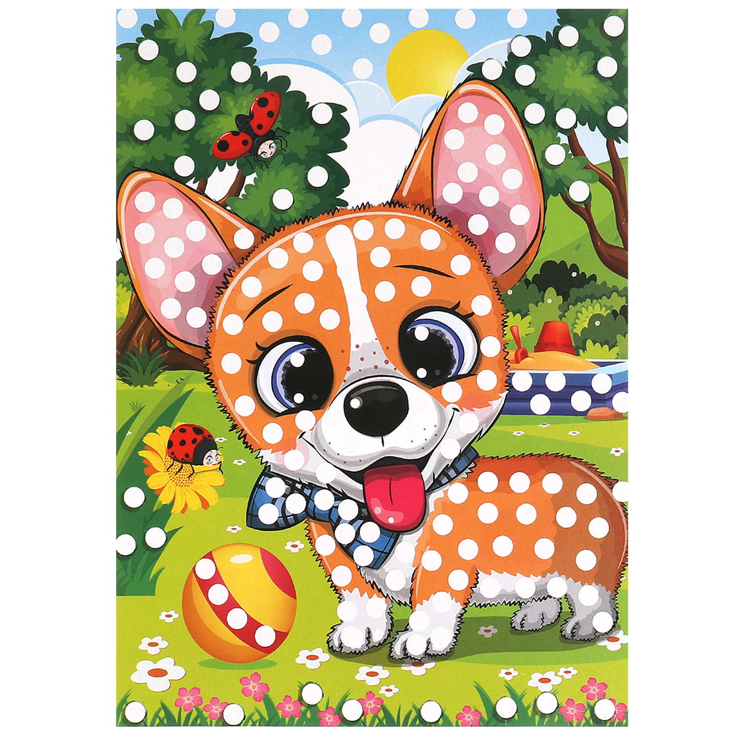 Набор для творчества Multiart Корги аппликация - фото 4