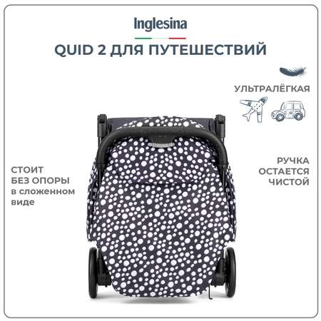Коляска прогулочная Inglesina Quid 2 Polca Dot Black