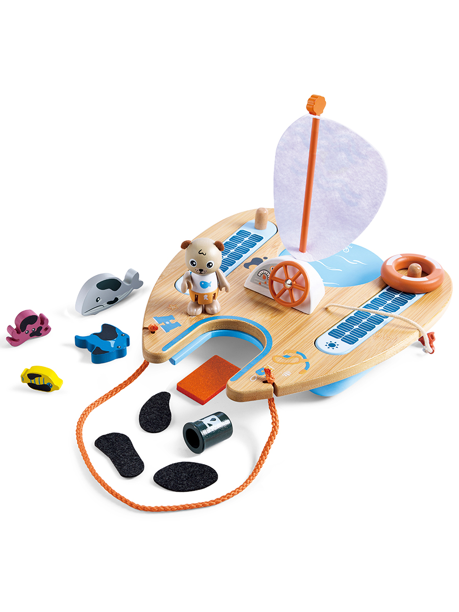 Игровой набор Hape Эко-катамаран - фото 5