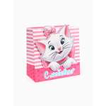 Пакет подарочный Disney Кошечка 30 × 30 × 15 см