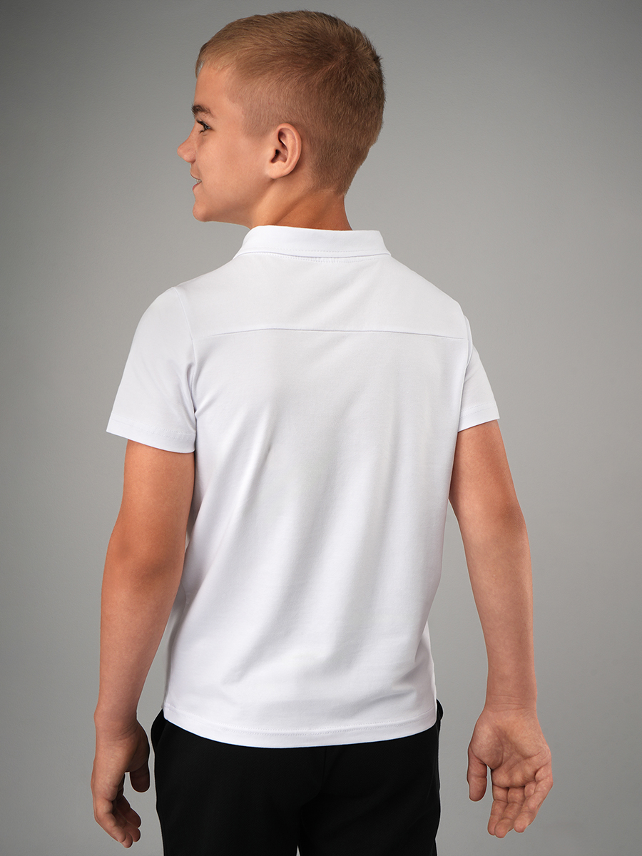 Футболка-поло HappyFox HF55152белый - фото 5