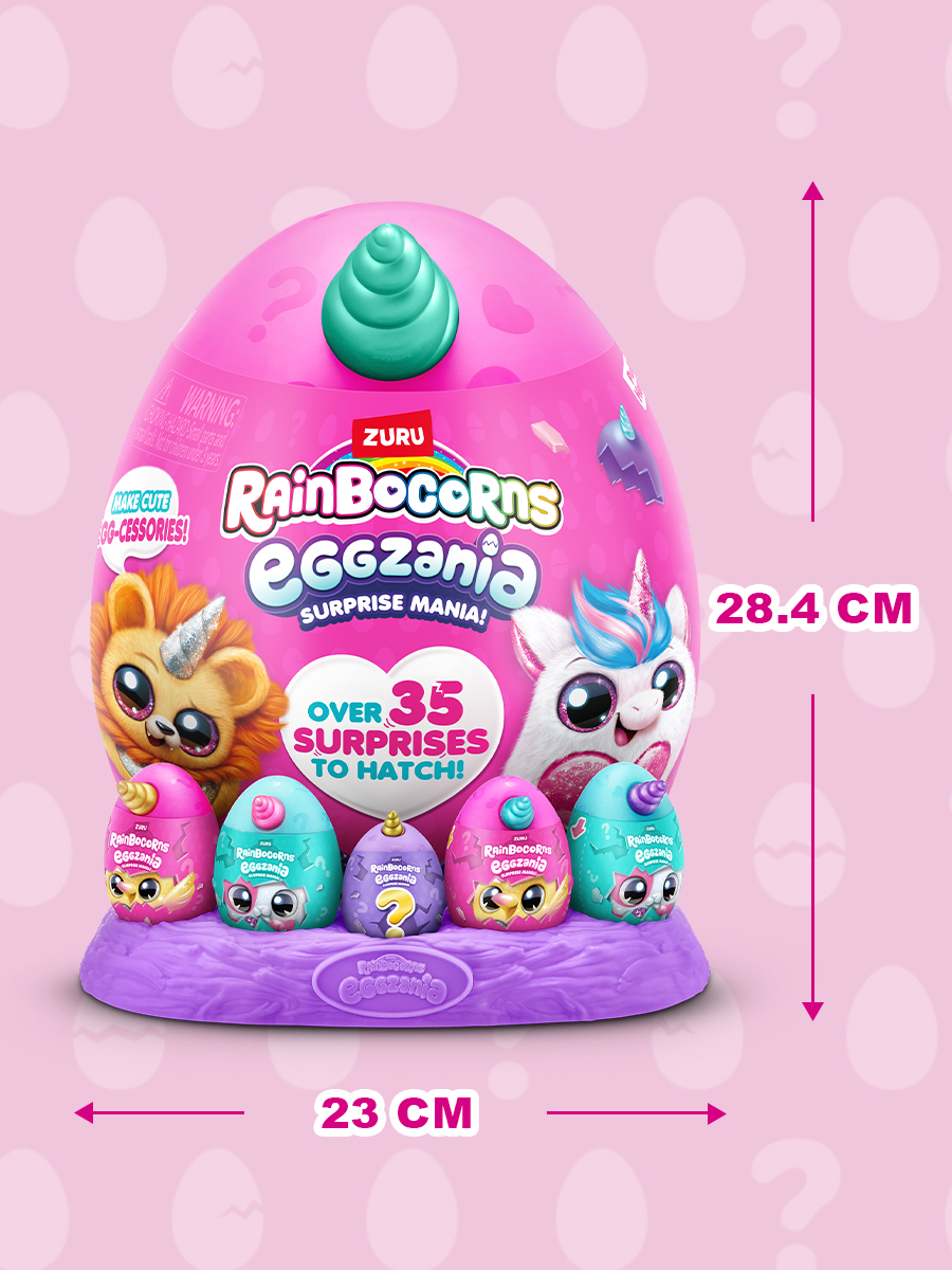 Фигурка Zuru Rainbocorns Eggzania - фото 3