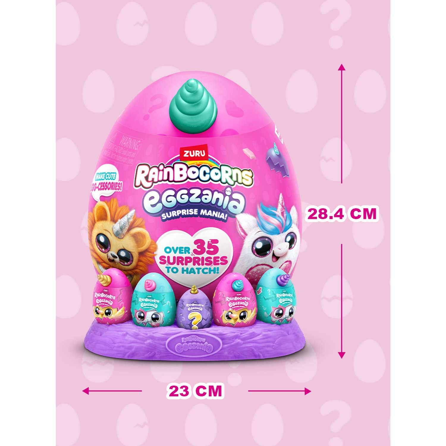 Фигурка Zuru Rainbocorns Eggzania - фото 3