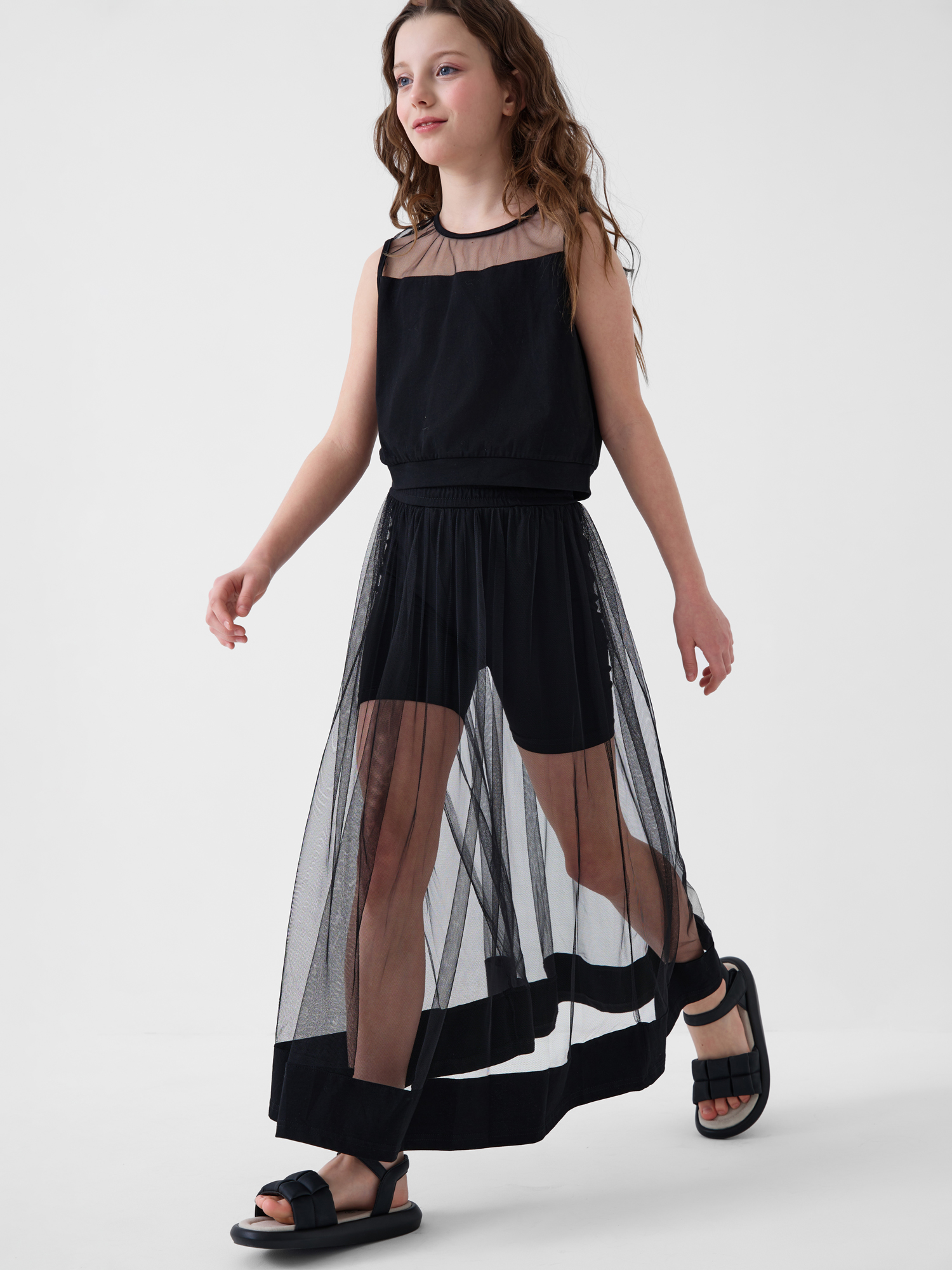 Футболка и юбка-шорты PlayToday 12621503 - фото 7