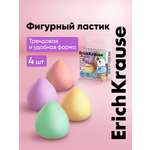 Ластик ErichKrause Спонж Мини 4 шт.