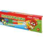 Пластилин Prof-Press 6 цв.