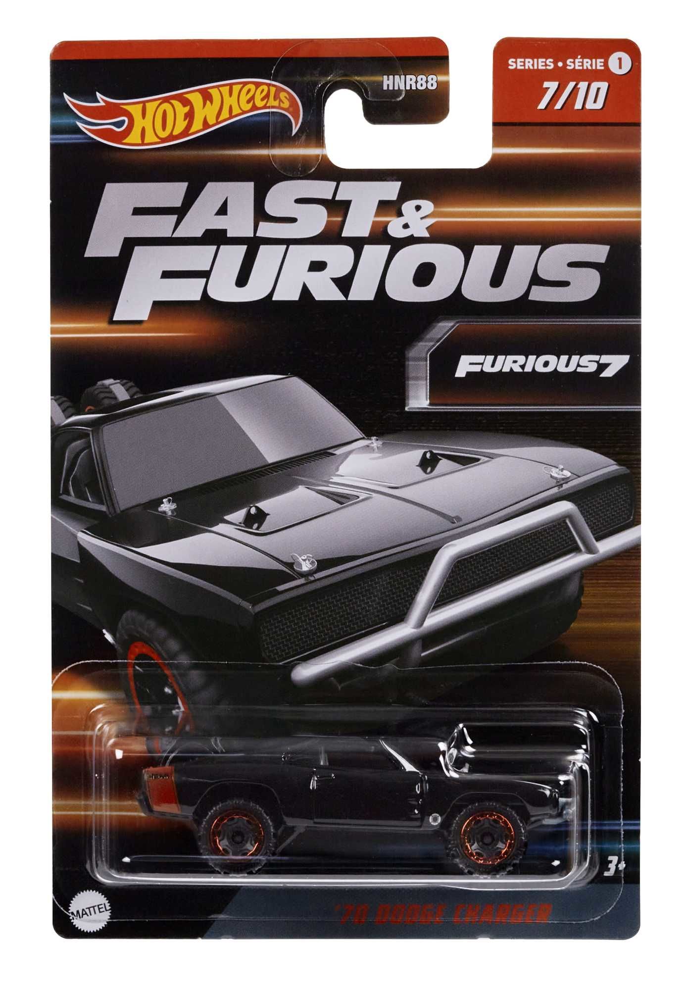 Машина Hot Wheels 1:64 Fast and Furious HNR97 HNR88/HNR97 - фото 3