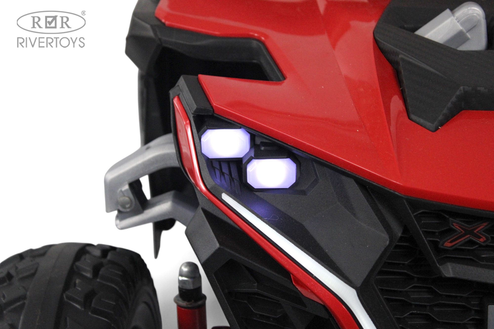 Электромобиль RIVERTOYS Z707ZZ-RED С пультом ДУ - фото 17