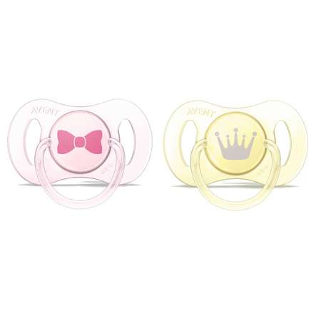 Пустышка Philips Avent от 0 мес. 2 шт.