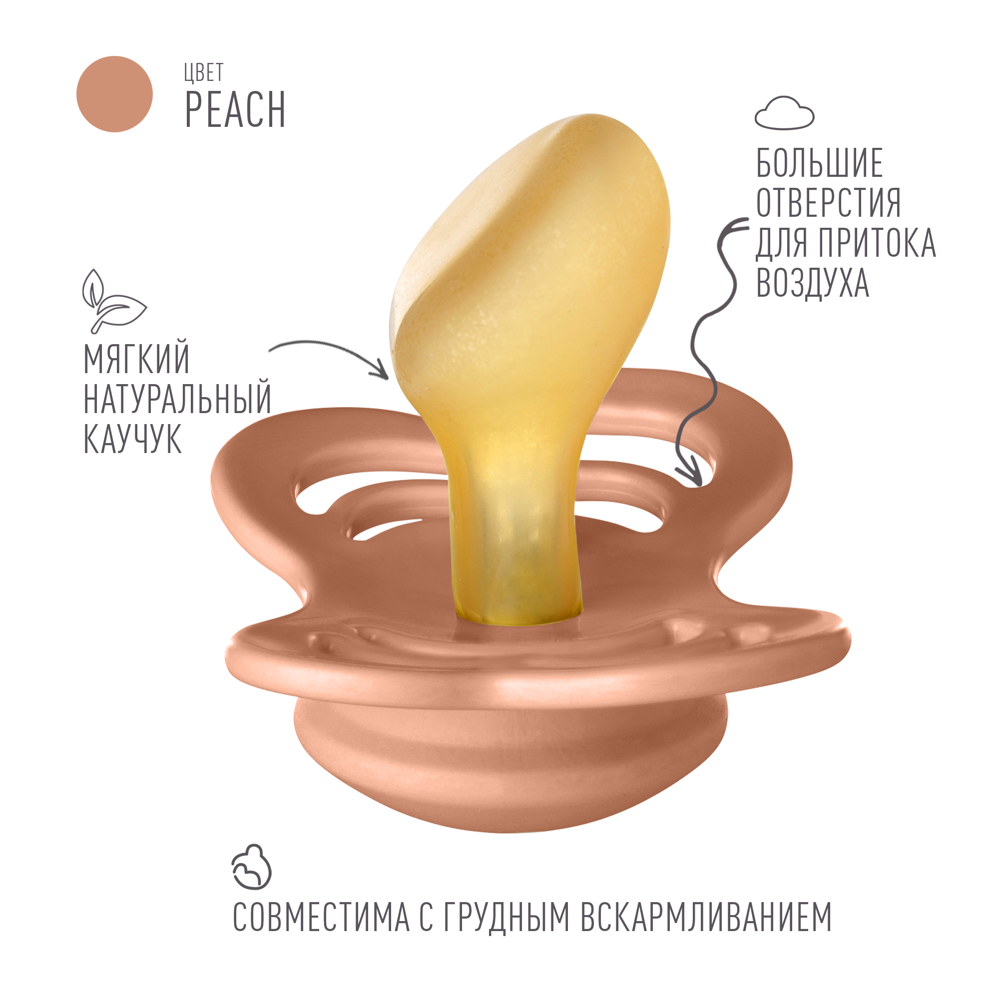 Пустышка BIBS от 6 мес. - фото 2