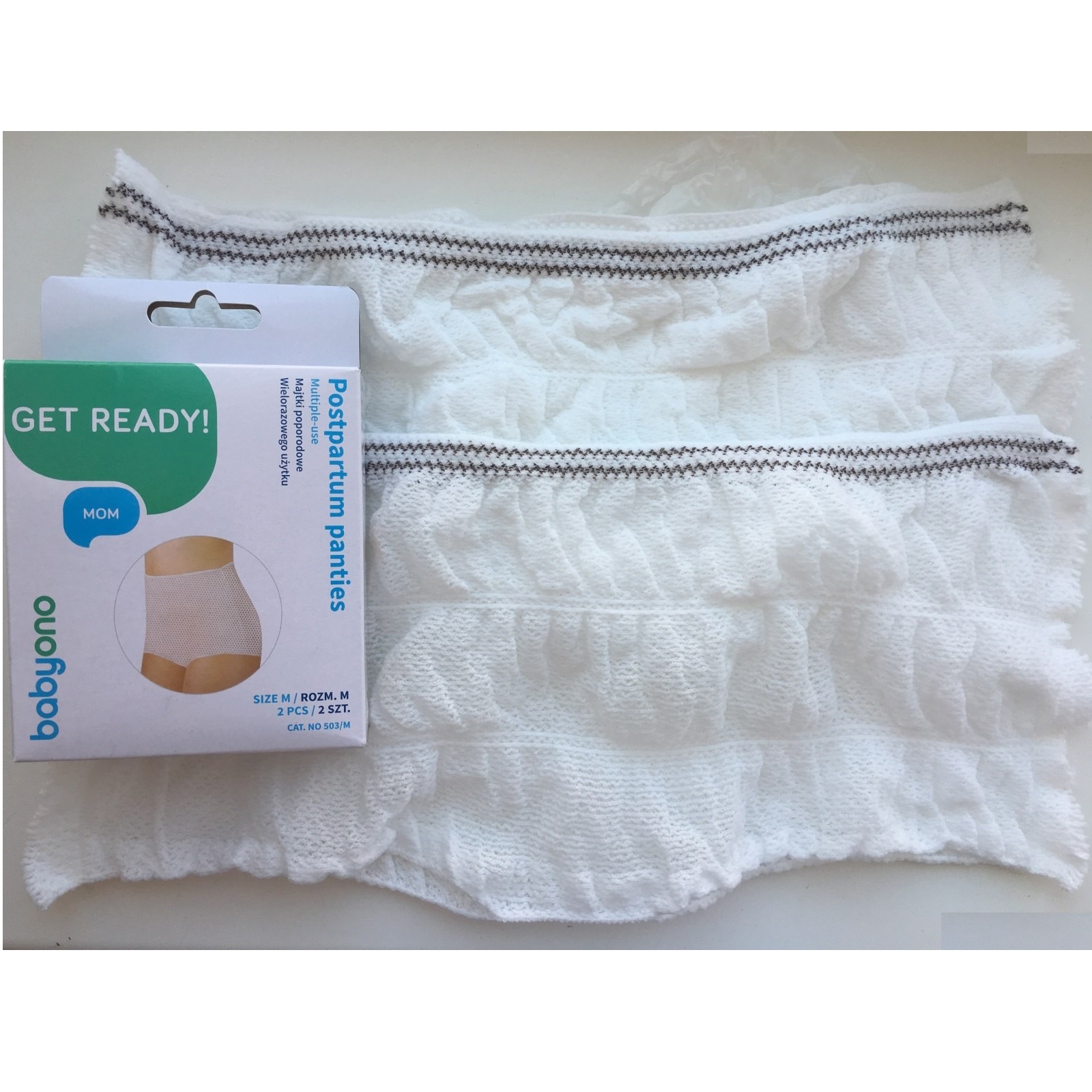 Трусики послеродовые Babyono L 2 шт. - фото 7