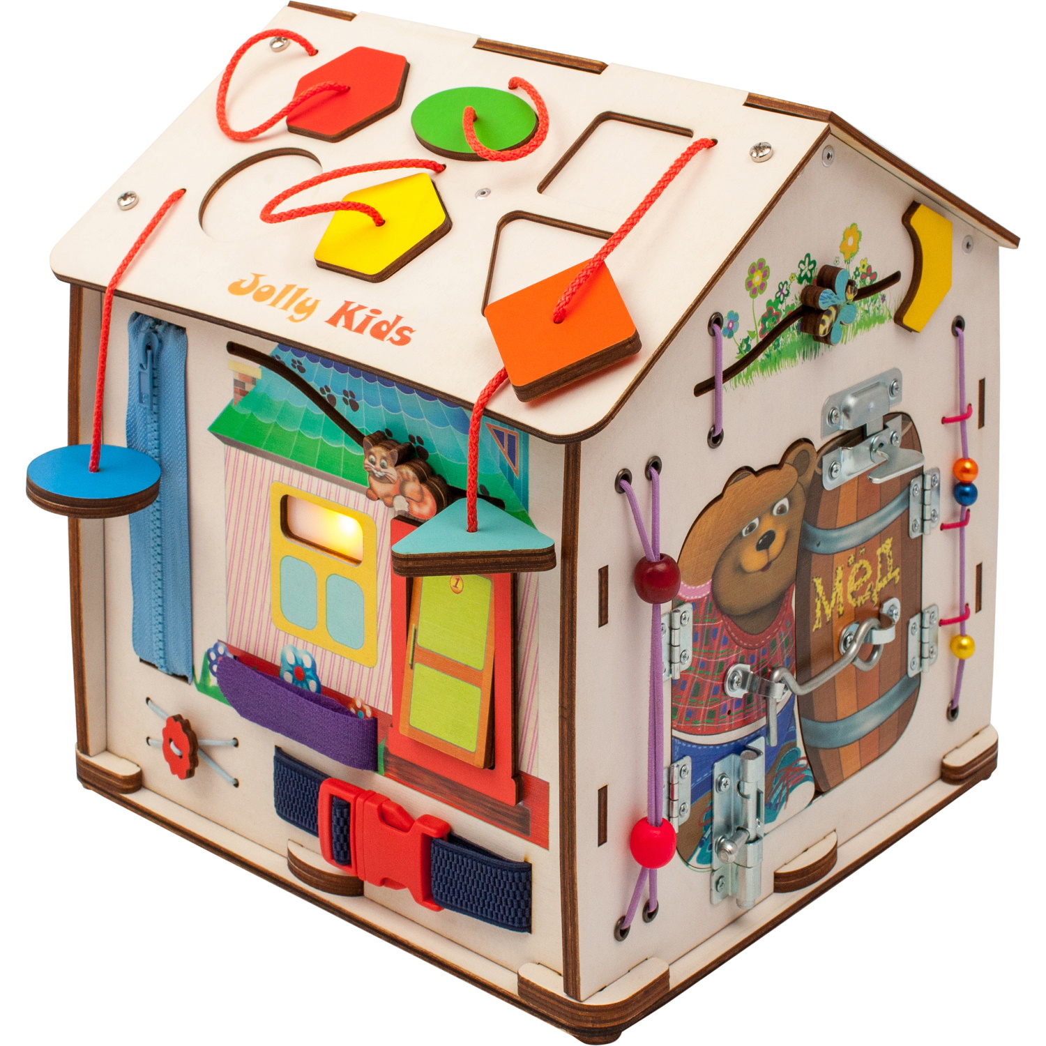 Игрушка Jolly Kids бизиборд - фото 4