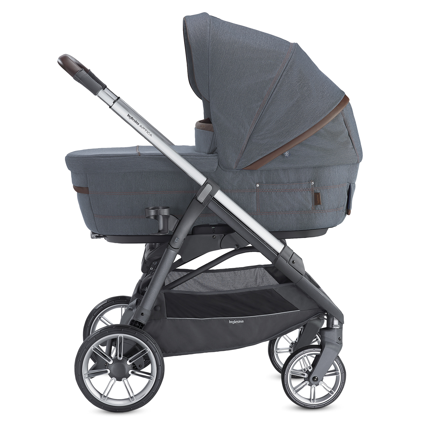 Коляска 4в1 Inglesina серый - фото 2