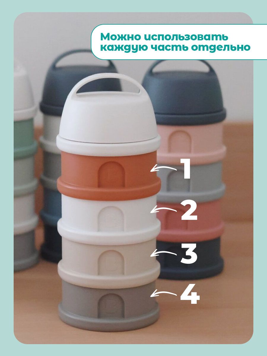 Контейнер для смеси BEABA детский 4 секции - фото 4