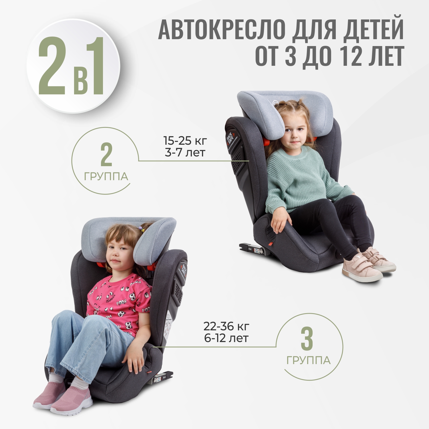 Автокресло SmartTravel Expert 2/3 (15-36 кг) - фото 5