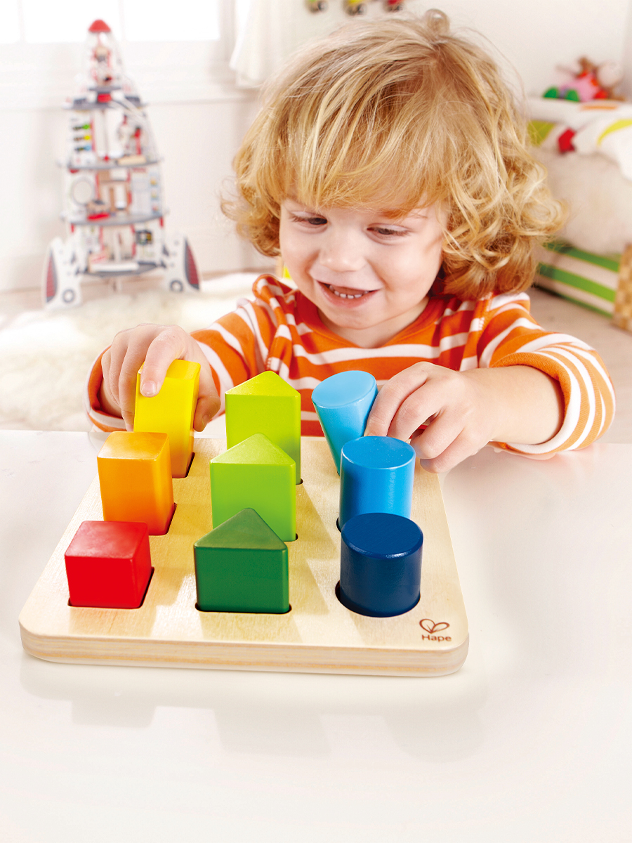 Игрушка Hape сортер Цвета и формы - фото 1
