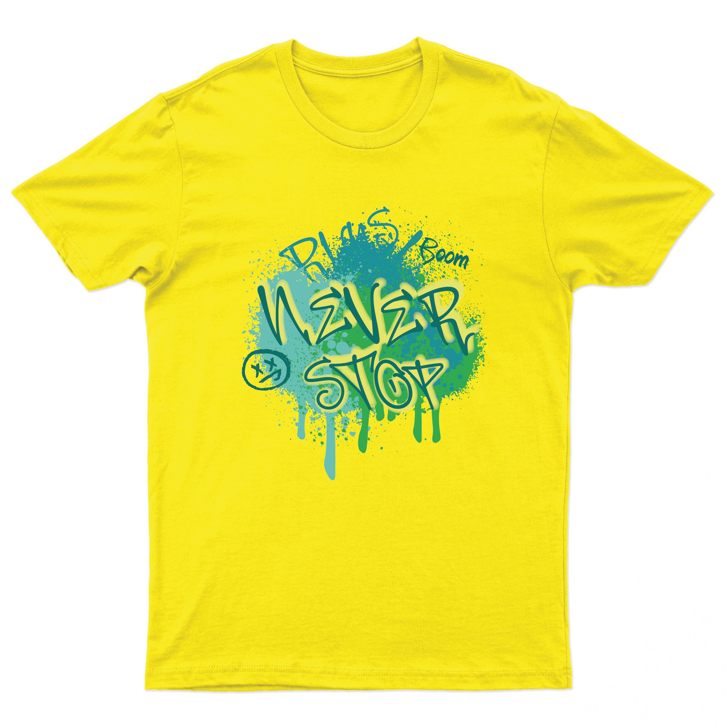 Футболка UZCOTTON Print-F-K-Basic/Teen2-Желтый - фото 2