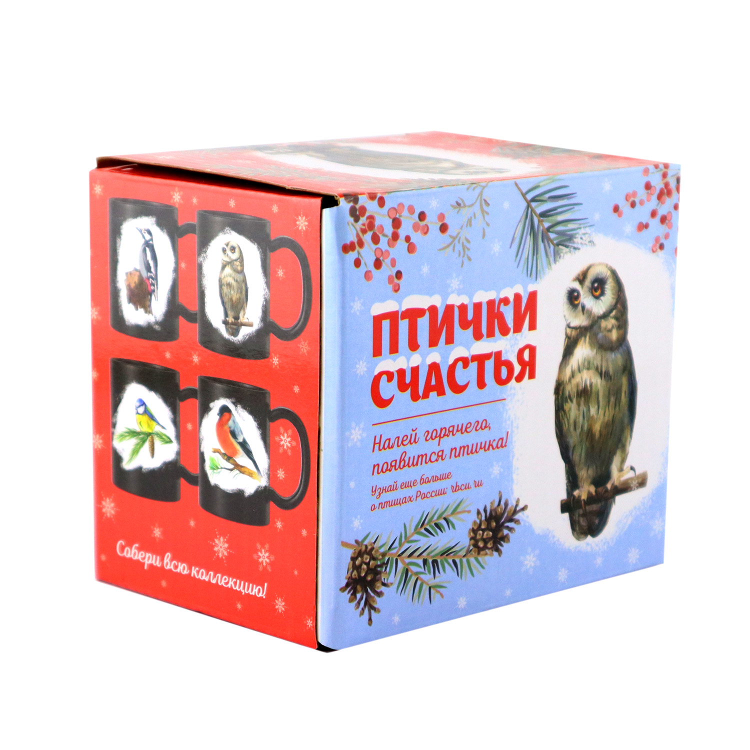 Кружка ND PLAY Птицы Сова 330 мл - фото 5